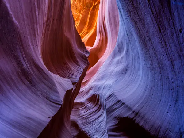 Lower Antelope Canyon in Arizona, USA.