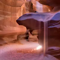 a close up of a canyon