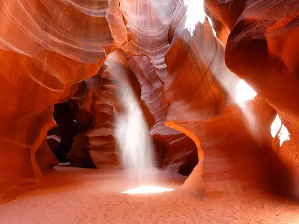 a close up of a canyon