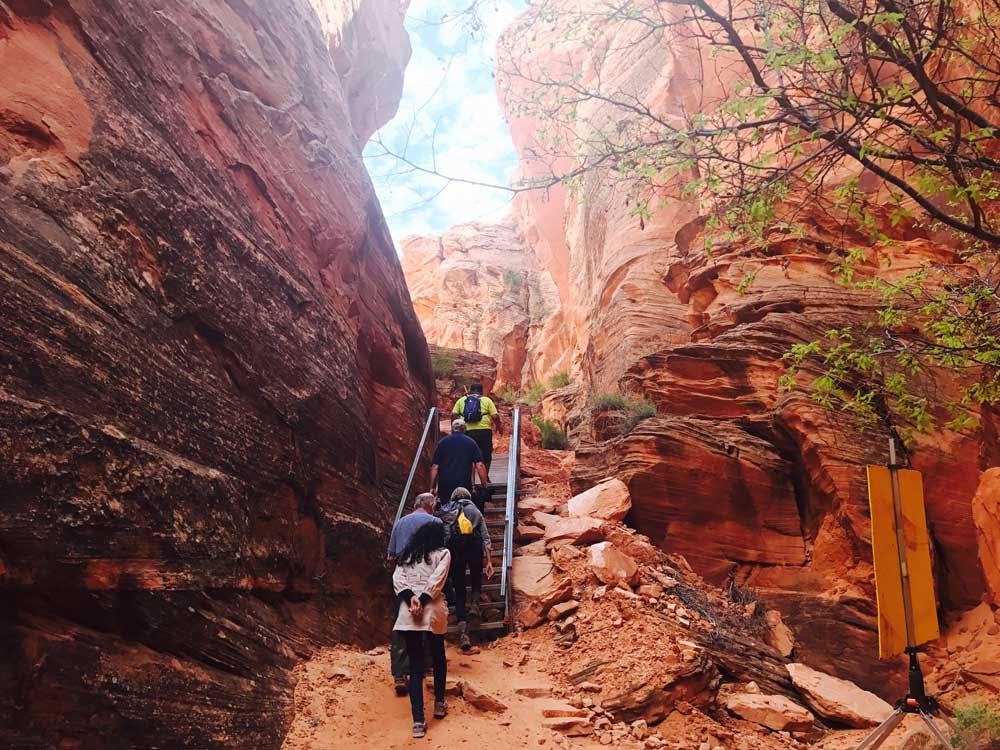 Staircase in Antelope Canyon X